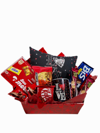 Cesta de chocolate Love