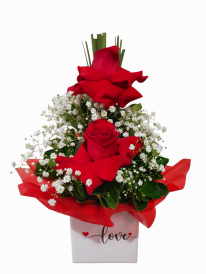 Arranjo de rosas importadas