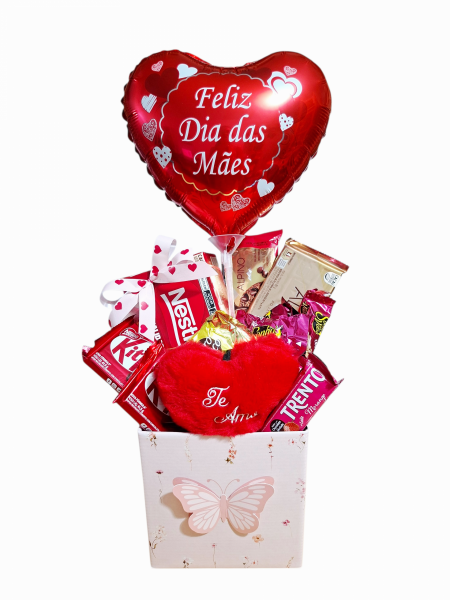 Cesta mãe chocolólatra