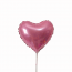Balão coração rosa